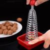 LASTRAN Stainless Steel Spring Nut Crackers Funny Nut Shell Crushing Tool Multifunctional Walnut Shell-Breaking Tool for Friends Gift view 3