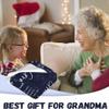 AJIIUSV Grandma Blanket 60"X80" - Birthday Gift for Grandma - Grandmas Gifts from Granddaughter Grandson for Christmas Mothers Day view 4