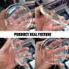 12Pcs Clear Transparent Candle Plate, Round Glass Candle Holder, Candle Holders for Dinning Wedding Party Table Centerpiece,3" (12, 3") view 3