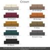 comfortly Cover for Kivik 3 Seat Sofa Bed, Replacement Slipcover, Heavy Duty 7 pcs Cover, Soft Durable Washable Fabric, Easy to Clean & Replace (Crown - Black) view 3