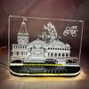 HomeLoft Basics 3D Acrylic Ram Mandir Ayodhya Model | Ram Mandir 3D Model | Ram Mandir Ayodhya Model 3D with Halogen Light for Home, Office Mandir- Warm White view 3