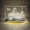 HomeLoft Basics 3D Acrylic Ram Mandir Ayodhya Model | Ram Mandir 3D Model | Ram Mandir Ayodhya Model 3D with Halogen Light for Home, Office Mandir- Warm White view 4