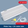 WNYAILLL Air Conditioner Drip Tray, Plastic Drip Tray, Universal Air Conditioner Drip Pan with Drain Hole & Hose, Perfect for Indoor/Outdoor Split Air Conditioner Heat Pump Systems view 2
