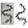 10FT Christmas Garland, Cedar Garland, Christmas Pine Garland, Christmas Greenery Garland, Faux Cypress Cedar Pine Needles Greenery Garland for Home Wall Winter Decoration (8FT) view 1