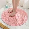 Bath Mats Bath Mat Non-Slip Absorbent Bathroom Mat, Shower Mat with Suction Cup Environmentally Durable PVC Material Bath Mat, Massage Shower Mat-Pink view 1