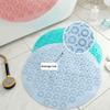 Bath Mats Bath Mat Non-Slip Absorbent Bathroom Mat, Shower Mat with Suction Cup Environmentally Durable PVC Material Bath Mat, Massage Shower Mat-Pink view 3