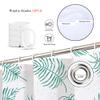 WoGuangis Waterproof Shower Curtain Indigo Blue Chinoiserie Bird Bath Curtain 72x72in Hydrangea Camellia and Peacock Polyester Bathroom Curtain with Hooks Chinoiserie Chic Asian Shower Curtains view 4
