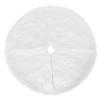 Christmas Tree Skirt, Halloween Tree Skirt Cover Mat Plush Fluffy Soft,Large Christmas Tree Skirt for New Year Home Party Decor (78CM) view 1
