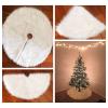 Christmas Tree Skirt, Halloween Tree Skirt Cover Mat Plush Fluffy Soft,Large Christmas Tree Skirt for New Year Home Party Decor (78CM) view 4