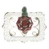 Creative Co-Op Charming Cast Iron Soap Dish with Miniature Faucet Detail view 4