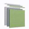 No Drill Top Down Bottom Up Cellular Shades Cordless, No Tool Pull Down Blackout Honeycomb Shades, Room Darkening TDBU Cellular Blinds with Thermal Insulated Noise Reduction for Indoor Window view 1