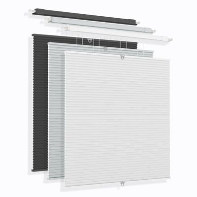 No Drill Top Down Bottom Up Cellular Shades Cordless, No Tool Pull Down Light Filtering Honeycomb Shades, Room Darkening TDBU Cellular Blinds with Thermal Insulated Noise Reduction for Indoor Window
