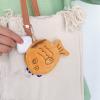 1 Piece Earphones Storage Bag with Wallet Cute Taiyaki Portable Small Plush Wallet Data Cable for Outdoor Use Fish Bag view 3
