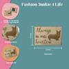 FashionJunkie4Life Always in Our Hearts Boxer Dog Magnet | 2" x 1.5" Laser Engraved Wood with Magnetic Back | Pet Loss Memorial Gift for Dog Lovers view 2