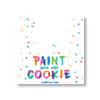 The Cookie Countess Bag Topper 4" with PYO Instructions - Rainbow Brush view 1