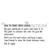 The Cookie Countess Bag Topper 4" with PYO Instructions - Rainbow Brush view 4