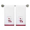 Avanti Linens - Hand Towels, Soft & Absorbent, Christmas Decorations, Set of 2 (Ho Ho Ho Collection) view 2