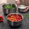 ZWILLING Prep 3-pc Brushed Stainless Steel Nesting Bowls Set view 3