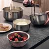 ZWILLING Prep 3-pc Brushed Stainless Steel Nesting Bowls Set view 4