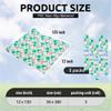 12X120 Inch Shelf Liner for Kitchen Cabinets, PVC Drawer Liner for Dresser Non-Slip Bathroom, Non-Adhesive Cabinet Liner Washable (Green Floral)(5 Roll) view 3