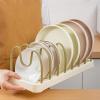 CFGH6FDF Dish Drainer Rack Dish Drying Rack Multifunctional Dish Drainer Pot Cover Rack Detachable U-Shaped Dish Rack Organizer Holder Cup Dish Drying Shelf Dish Rack(Navy Blue) view 2