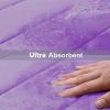 Buganda Memory Foam Bath Mat, 59" x 20", Ultra Soft and Non-Slip Bathroom Rugs, Water Absorbent and Machine Washable Bath Rug Runner for Bathroom, Shower, and Tub, Lavender view 4