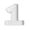 10" Display Tray - Free Scoop with Each Shipment - Custom Fillable Letters, Numbers and Symbols. Plastic Reusable Display Tray for Treats, Candy and More. (1) view 1
