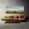 Sense Canvas Dove Rustic Peace 122 Canvas Art - Home Decor Wall Art Print Poster Painting Small 20x8 / 1.5" view 2