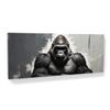 Sense Canvas Gorilla Gradient Essence 111 Canvas Art - Home Decor Wall Art Print Poster Painting Small 20x8 / 1.5" view 1
