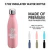 SMLIXE Personalized Custom Water Bottles 17oz 25 Pcs Stainless Steel Double Wall Insulated Leakproof Cups for Sports Outdoors With Colorful Text Logo Print in USA view 3