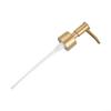 Soap Dispenser Pump Replacement, Soap and Lotion Dispenser Replacement Pump Head Hand Soap Dispenser Top for Lotion Bottle(Gold) view 3