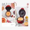 Cake Maker Machine for Lava Cake, Mini Donuts, Waffles, Pancakes - Breakfast, Snacks, Desserts - Non-stick Surface, Double-sided Heating, Red view 3