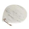 Bloomingville Mlange Marble Board with Handle, White view 1