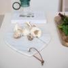 Bloomingville Mlange Marble Board with Handle, White view 2