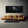 Sense Canvas Bat Gothic Gaze 45 Canvas Art - Home Decor Wall Art Print Poster Painting Small 20x8 / 1.5" view 3