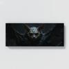 Sense Canvas Bat Gothic Gaze 45 Canvas Art - Home Decor Wall Art Print Poster Painting Small 20x8 / 1.5" view 4