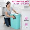 PayLessHere 13 Gallon 50 L Trash Can with Lid Plastic Kitchen Trash Bin Automatic Touch Free Motion Sensor Trash Can (3, Blue) view 3
