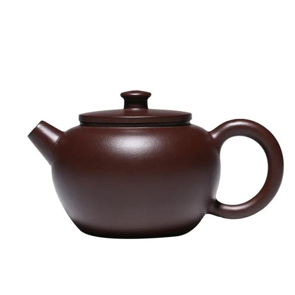 Afternoon Tea Set Handmade Tea Pot Raw Ore Purple Zhu Mud Kettle Zisha Tea Set 110ml Small Capacity Purple Clay Teapots Tea Set For Adults