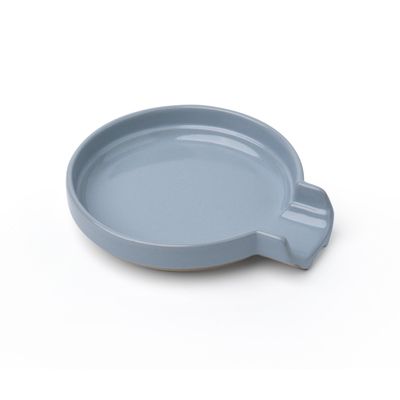 Giroflier Oscar Ceramic Spoon Rest Minimalist Drip-Free Heat-Resistant Utensil Holder for Stove, Countertop, or Coffee Bar Glazed Stoneware Kitchen Spoon Tray Dishwasher Safe