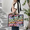 BWWKTOP Office Characters Tote Bag Michael And Dwight Fans Gifts Office Themed Gifts Office Fans Shoulder Bag Shopping Bag (Officecharacters BG) view 2