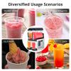 GarveeTech Black 12 L*2 700W Commercial Slushy Machine - Self-Cleaning Stainless Steel Frozen Drink Margarita Ice Cream Maker for Snow Melts, Cocktails - Ideal for Homes, Coffee Shops,and Restaurants view 3