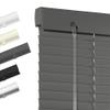 Boolegon Cordless Aluminum Blinds 1 Inch Light Filtering Horizontal Blinds Anti-UV Waterproof Metal Mini Blind for Office Home, Smoky Gary, 17" W x 78" H view 1