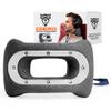 bullbird Neck Pillow for Travel - Ergonomic Memory Foam Design - Comfortable Cervical Support for Airplane, Car & Home - Compact & Portable with Carry Bag - White view 1