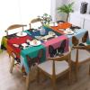 YIPOCH Boston Terrier Tablecloths for Rectangle Tables, Rectangle Tablecloth Table Cloth Rectangle Table Cloths for Parties, Washable Outdoor Tablecloth Table Covers for Party Indoor 54 x 72 in view 3