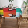 YIPOCH Boston Terrier Tablecloths for Rectangle Tables, Rectangle Tablecloth Table Cloth Rectangle Table Cloths for Parties, Washable Outdoor Tablecloth Table Covers for Party Indoor 54 x 72 in view 4