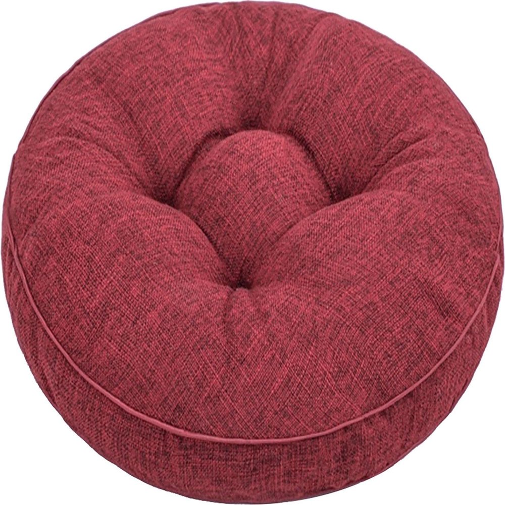 BLLMTEAR Round Chair Pad 16x16 /18x18/20x20In Indoor & Outdoor Chair Cushions Seat Cushion for Patio Furniture Patio Cushions for Kitchen Dining Office Chairs(6#,2pcs:20in/50cm)