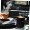 BUGUUYO 3pcs Tea Canister Lid Airtight Tea Coffee Storage Jars Decorative Food Containers for Leaves Candy Capacity for Kitchen Use view 2