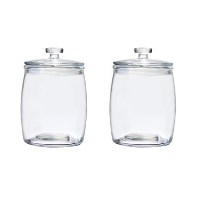 10 Strawberry Street Arlo Glass Canister Small, Set of 2