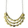 HomArt Necklace - 3 Tabbed Rows view 1