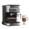 Black+Decker Semi-Automatic 15 Bar Espresso and Cappuccino Maker, Versatile Machine with Ability to use Grounds or ESE Pods to Make Your Perfect Cup of Coffee view 1